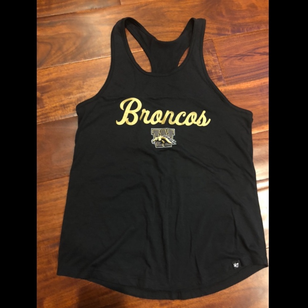 WMU Western Michigan Broncos Athletic Tank Top